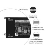 4 GVGH Battery for Dell XPS 15 9550 Precision 5510 (84 Wh, 6 GTPY) - Image 3