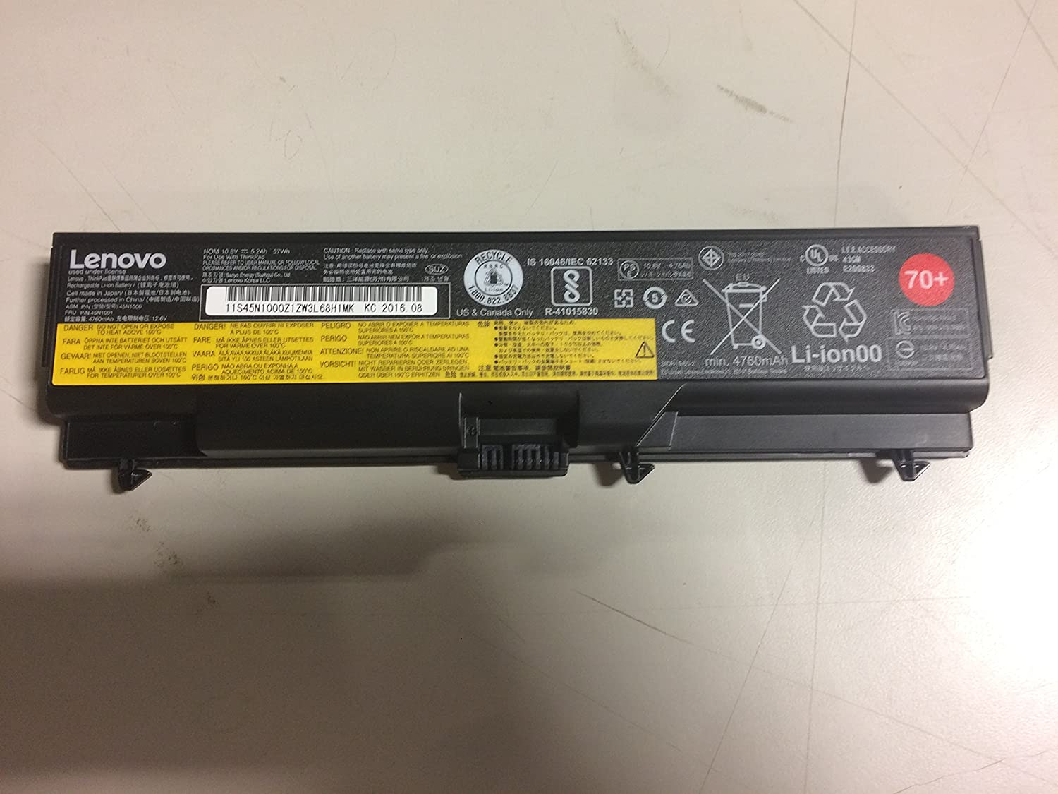 Lenovo-6-cell-Battery-70-Factory-Sealed-Originals-0A36302-For-Models-L412-2.jpg Lenovo 0A36303, Thinkpad Battery 70+, 6 Cell High Capacity L412 L420 L430 L512 L520 L530 T410 T410i, T420 T420i-- T430/70+ - Image 1