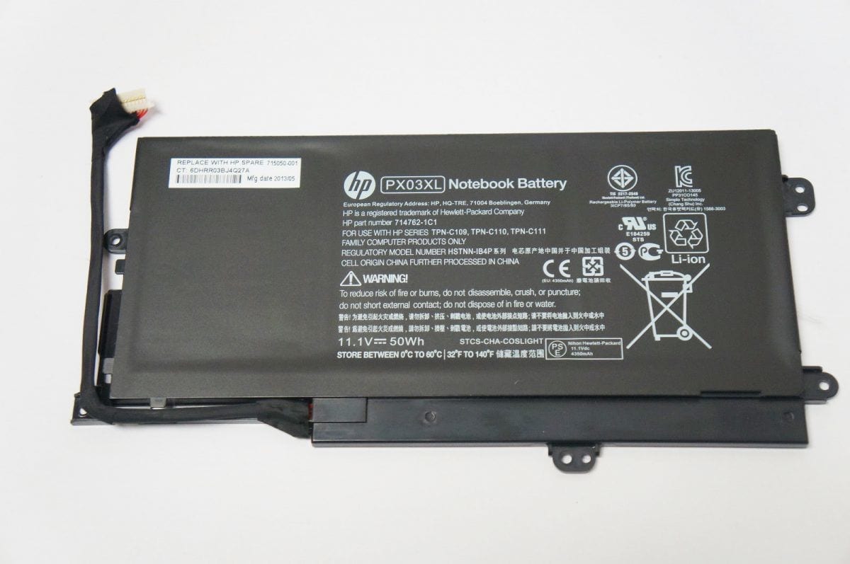 PX03XL-1.jpg 11.1V 50WH PX03XL New HP original Laptop Battery for HP TPN C109/C110/C111 PX03XL HSTNN-LB4P 715050-001 714762-1c1 Tpn-c109 - Image 1